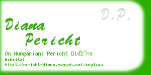 diana pericht business card